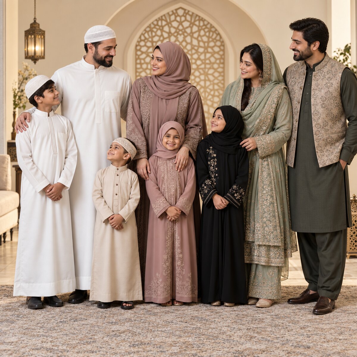 Modest and traditional family wear