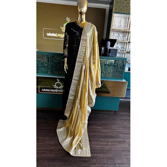 DUPATTA CHIFFON GOTA