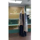 DUPATTA NET W GOLD MIRROR